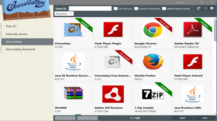Chocolatey NuGet