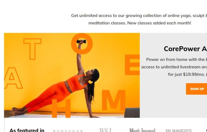 CorePower Yoga On Demand