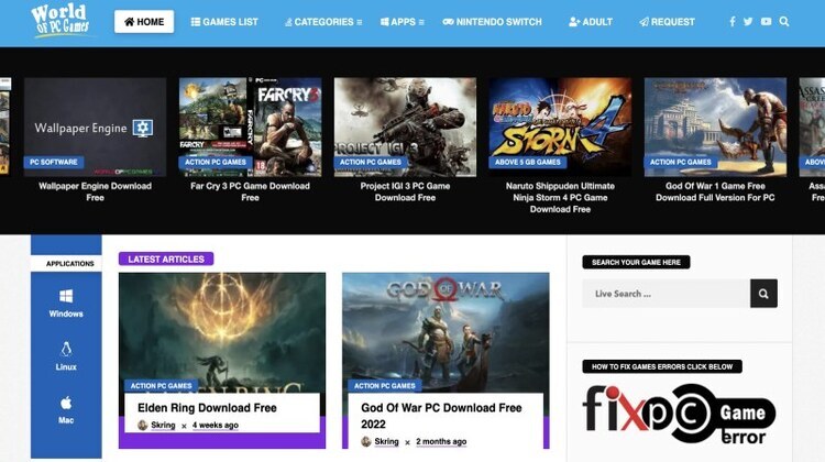 World Of PC Games